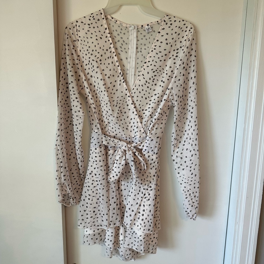 WRAP PATTERN ROMPER